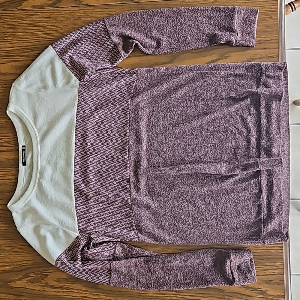 Pink Clover Sweater